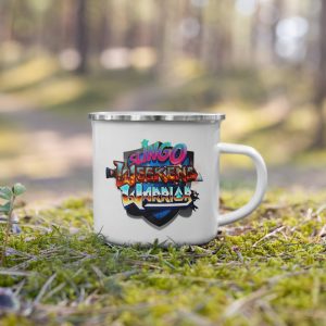 Enamel Mug - Retro Weekend Warriors