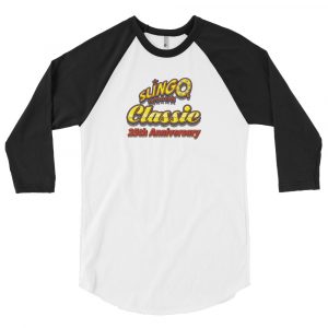 3/4 sleeve raglan shirt